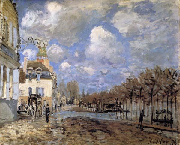 Alfred Sisley Flood at Port-Marly china oil painting image